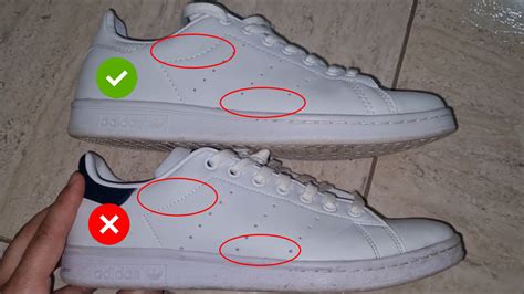 how to spot fake adidas stan smith shoes